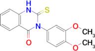 3-(3,4-dimethoxyphenyl)-2-sulfanylidene-1,2,3,4-tetrahydroquinazolin-4-one