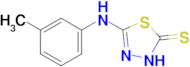 5-[(3-methylphenyl)amino]-2,3-dihydro-1,3,4-thiadiazole-2-thione