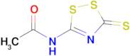 N-(3-thioxo-3H-1,2,4-dithiazol-5-yl)acetamide