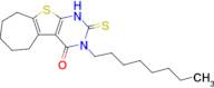 4-octyl-5-sulfanylidene-8-thia-4,6-diazatricyclo[7.5.0.0²,⁷]tetradeca-1(9),2(7)-dien-3-one