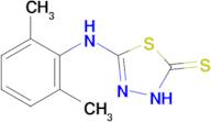 5-[(2,6-dimethylphenyl)amino]-2,3-dihydro-1,3,4-thiadiazole-2-thione