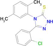 3-(2-chlorophenyl)-4-(2,5-dimethylphenyl)-4,5-dihydro-1H-1,2,4-triazole-5-thione