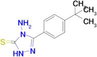 4-amino-3-(4-tert-butylphenyl)-4,5-dihydro-1H-1,2,4-triazole-5-thione