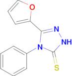 3-(furan-2-yl)-4-phenyl-4,5-dihydro-1H-1,2,4-triazole-5-thione