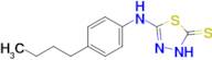 5-[(4-butylphenyl)amino]-2,3-dihydro-1,3,4-thiadiazole-2-thione