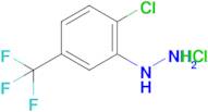 [2-chloro-5-(trifluoromethyl)phenyl]hydrazine hydrochloride