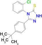 3-(4-tert-butylphenyl)-4-(2-chlorophenyl)-4,5-dihydro-1H-1,2,4-triazole-5-thione