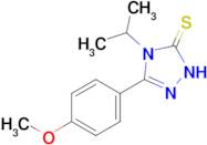 3-(4-methoxyphenyl)-4-(propan-2-yl)-4,5-dihydro-1H-1,2,4-triazole-5-thione