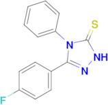 3-(4-fluorophenyl)-4-phenyl-4,5-dihydro-1H-1,2,4-triazole-5-thione