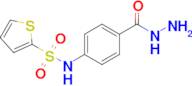 N-[4-(hydrazinecarbonyl)phenyl]thiophene-2-sulfonamide