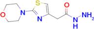 2-[2-(morpholin-4-yl)-1,3-thiazol-4-yl]acetohydrazide