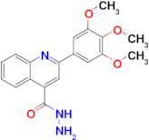 2-(3,4,5-Trimethoxyphenyl)quinoline-4-carbohydrazide