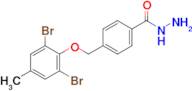 4-(2,6-Dibromo-4-methylphenoxymethyl)benzohydrazide