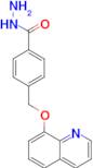 4-[(quinolin-8-yloxy)methyl]benzohydrazide