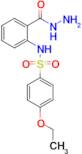 4-Ethoxy-N-[2-(hydrazinecarbonyl)phenyl]benzene-1-sulfonamide