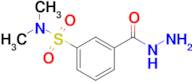 3-[(Dimethylamino)sulfonyl]benzoic acid hydrazide