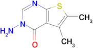 3-Amino-5,6-dimethyl-3H,4H-thieno[2,3-d]pyrimidin-4-one