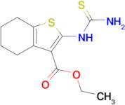 Ethyl 2-[(aminothioxomethyl)amino]-4,5,6,7-tetrahydrobenzo[b]thiophene-3-carboxylate