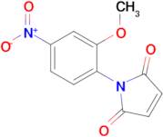 1-(2-Methoxy-4-nitrophenyl)-2,5-dihydro-1H-pyrrole-2,5-dione