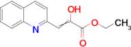 ethyl 2-hydroxy-3-(quinolin-2-yl)prop-2-enoate