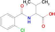 2-[(2-chlorophenyl)formamido]-3-methylbutanoic acid