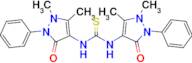 1,3-Bis(1,5-dimethyl-3-oxo-2-phenyl-2,3-dihydro-1H-pyrazol-4-yl)thiourea