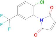 1-[2-chloro-5-(trifluoromethyl)phenyl]-2,5-dihydro-1H-pyrrole-2,5-dione