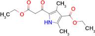 Ethyl 5-(3-ethoxy-3-oxopropanoyl)-2,4-dimethyl-1H-pyrrole-3-carboxylate