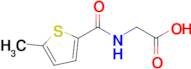 2-[(5-methylthiophen-2-yl)formamido]acetic acid