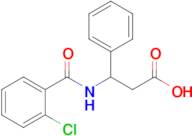 3-[(2-chlorophenyl)formamido]-3-phenylpropanoic acid