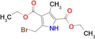 2,4-Diethyl 5-(bromomethyl)-3-methyl-1H-pyrrole-2,4-dicarboxylate