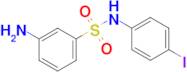 3-Amino-N-(4-iodophenyl)benzene-1-sulfonamide