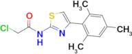 2-Chloro-N-[4-(2,4,6-trimethylphenyl)-1,3-thiazol-2-yl]acetamide