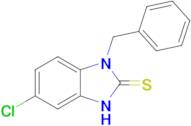 1-benzyl-5-chloro-2,3-dihydro-1H-1,3-benzodiazole-2-thione