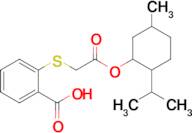 2-[(2-{[5-methyl-2-(propan-2-yl)cyclohexyl]oxy}-2-oxoethyl)sulfanyl]benzoic acid