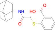 2-({[(adamantan-1-yl)carbamoyl]methyl}sulfanyl)benzoic acid