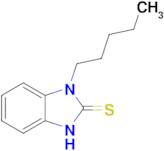 1-pentyl-2,3-dihydro-1H-1,3-benzodiazole-2-thione