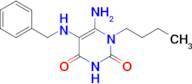 6-Amino-5-(benzylamino)-1-butyl-1,2,3,4-tetrahydropyrimidine-2,4-dione