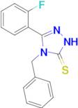 4-benzyl-3-(2-fluorophenyl)-4,5-dihydro-1H-1,2,4-triazole-5-thione