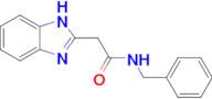 2-(1H-1,3-Benzodiazol-2-yl)-N-benzylacetamide