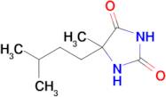 5-Methyl-5-(3-methylbutyl)imidazolidine-2,4-dione