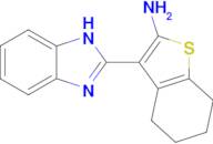 3-(1H-1,3-Benzodiazol-2-yl)-4,5,6,7-tetrahydro-1-benzothiophen-2-amine