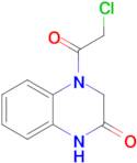 4-(2-Chloroacetyl)-1,2,3,4-tetrahydroquinoxalin-2-one