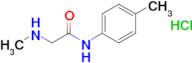 2-(Methylamino)-N-(4-methylphenyl)acetamide hydrochloride