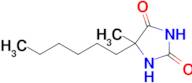 5-Hexyl-5-methylhydantoin