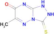 6-methyl-3-sulfanylidene-1H,2H,3H,7H-[1,2,4]triazolo[4,3-b][1,2,4]triazin-7-one