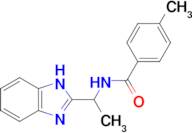 N-[1-(1H-1,3-benzodiazol-2-yl)ethyl]-4-methylbenzamide