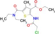 Ethyl 2-(2-chloroacetamido)-5-(diethylcarbamoyl)-4-methylthiophene-3-carboxylate