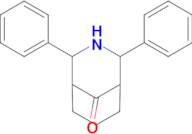 2,4-Diphenyl-3-azabicyclo[3.3.1]nonan-9-one