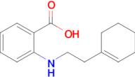 2-{[2-(cyclohex-1-en-1-yl)ethyl]amino}benzoic acid